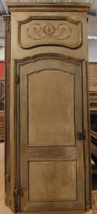 PTL620 - Porta laccata con telaio, epoca '700, cm L 117 x H 303
